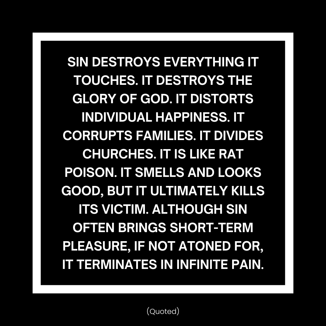 The Effects Of Sin – The Way Of The Word